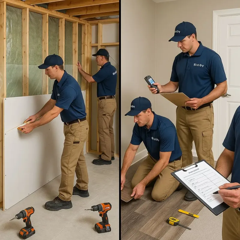 Repairs and Reconstruction process in Woodstock, NH
