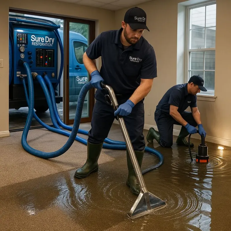 Water Extraction and Removal process in Woodstock, NH